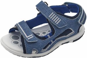Chicco Otvorená obuv 'Farreto'  námornícka modrá / modrá denim / svetlosivá