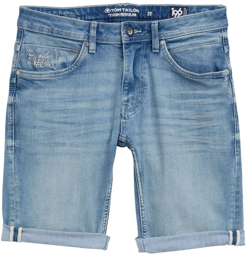 TOM TAILOR Džínsy 'JOSH'  modrá denim