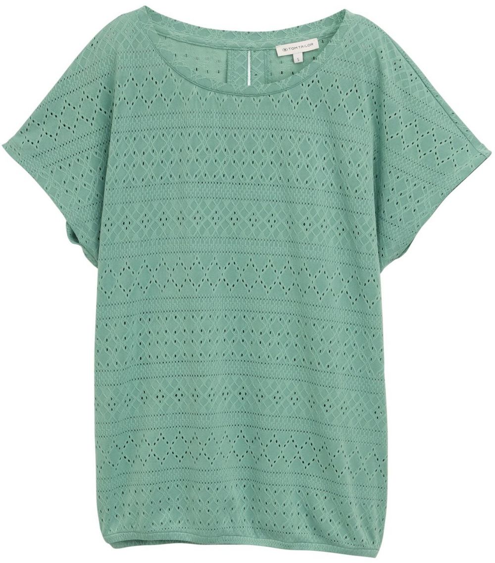 TOM TAILOR Tričko  tyrkysová