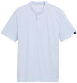TOM TAILOR DENIM Tričko  pastelovo modrá / biela