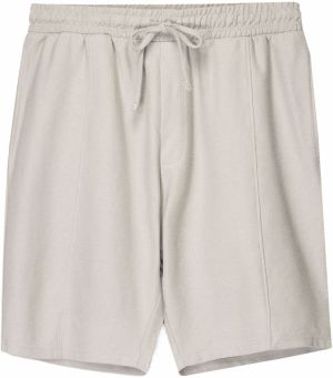 Bershka Nohavice  svetlosivá