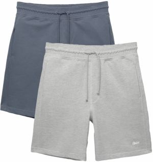 Pull&Bear Nohavice  modrosivá / svetlosivá