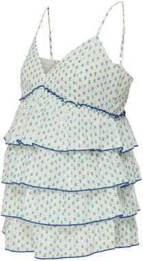 Only Maternity Top 'OLMDORY'  modrá / zafírová / zelená / biela