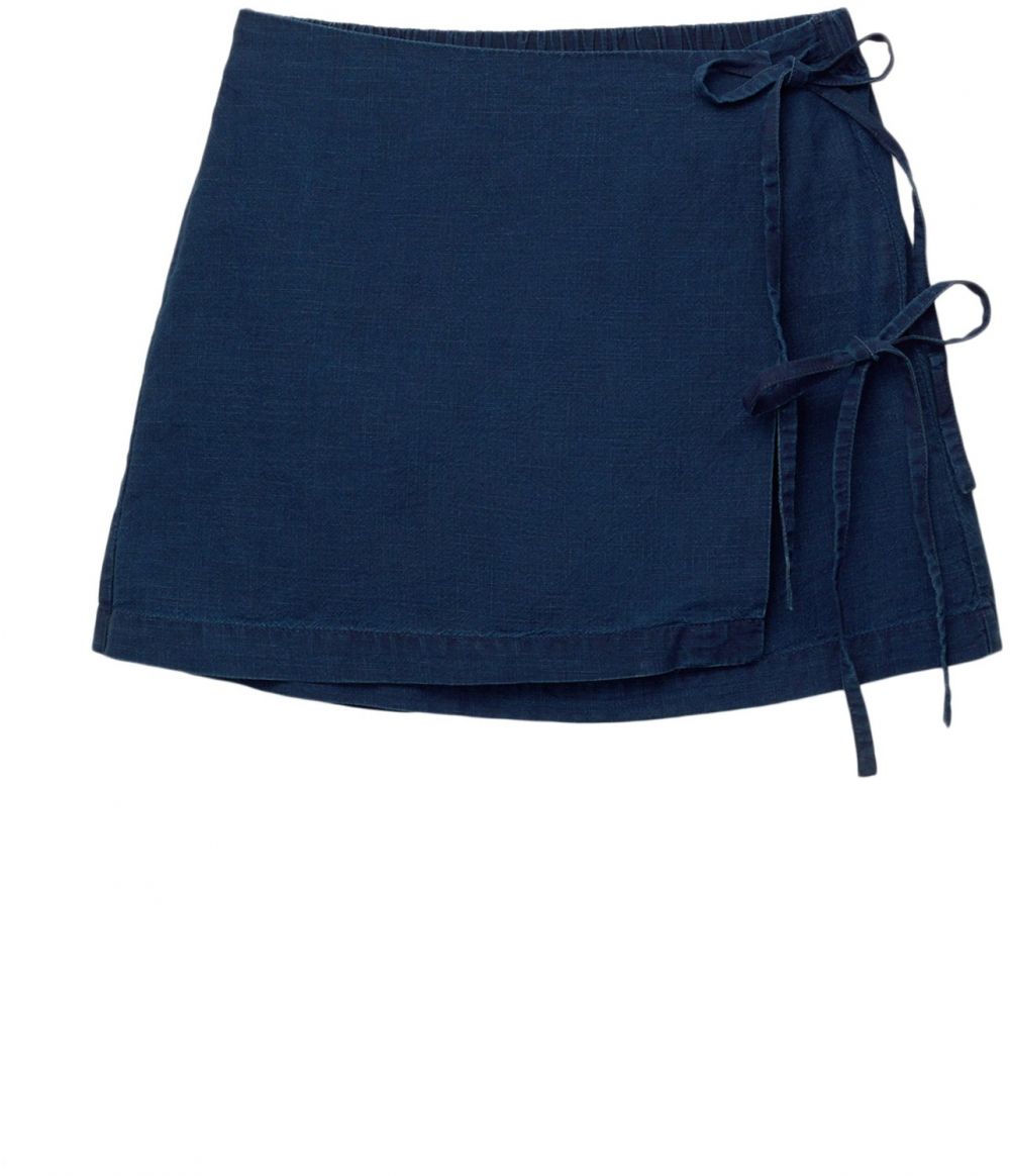 Pull&Bear Sukňa  modrá denim