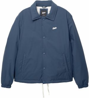 Pull&Bear Prechodná bunda 'STWD'  zafírová / biela