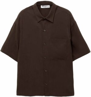 Pull&Bear Košeľa  čokoládová