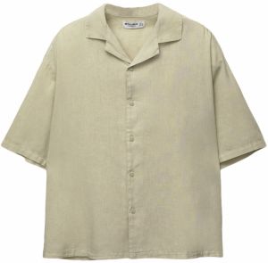 Pull&Bear Košeľa  béžová