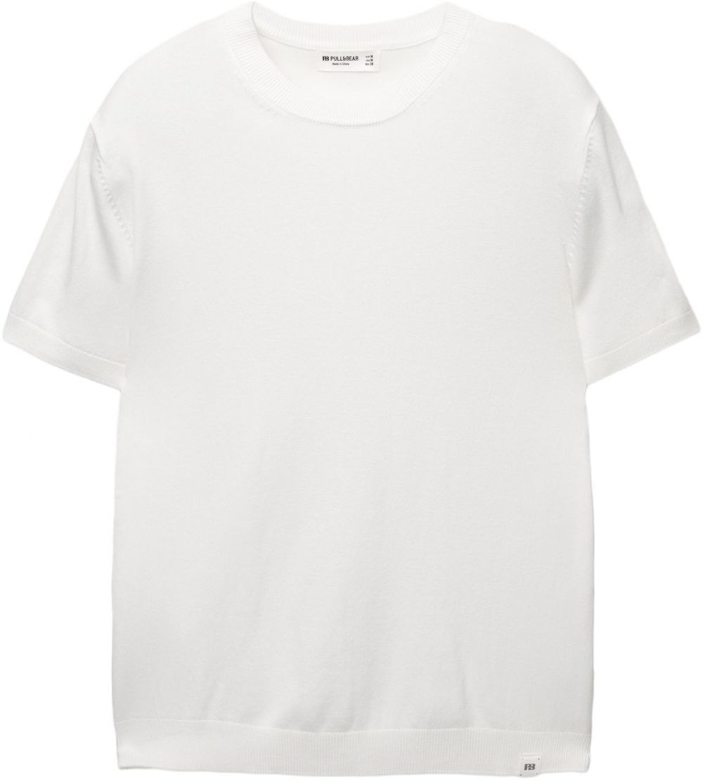 Pull&Bear Sveter  šedobiela
