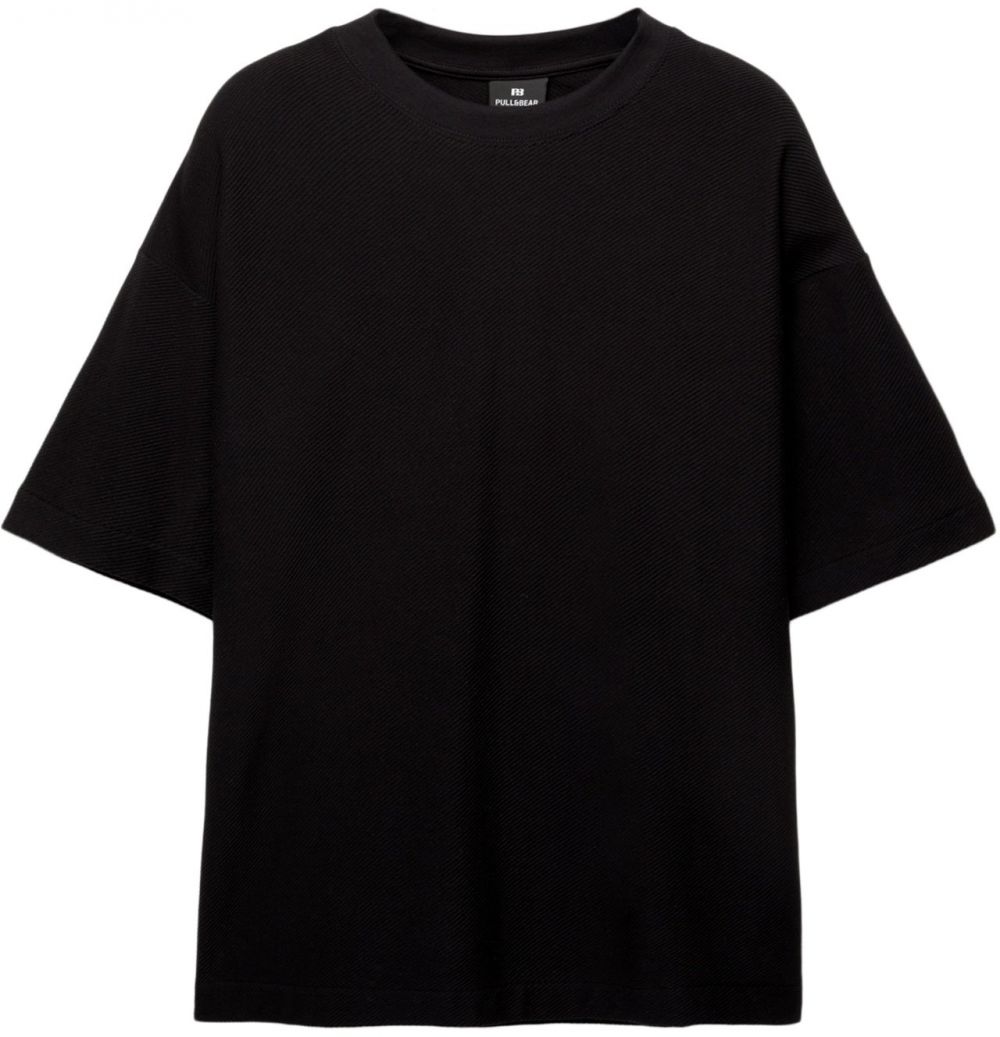 Pull&Bear Tričko  čierna