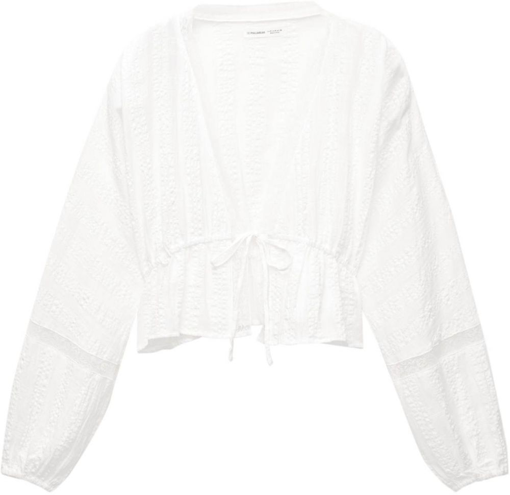 Pull&Bear Blúzka  biela
