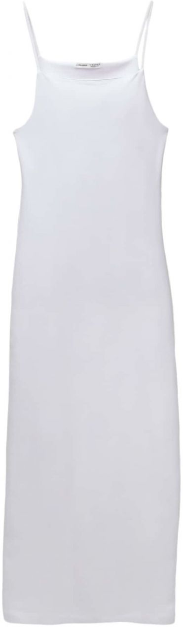 Pull&Bear Letné šaty  biela