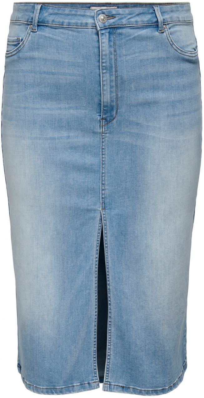 ONLY Carmakoma Sukňa 'CARRose'  modrá denim