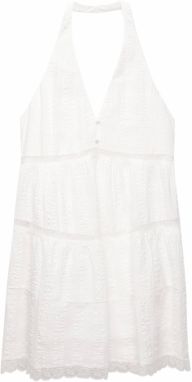 Pull&Bear Letné šaty  biela