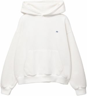 Pull&Bear Mikina  modrá / biela