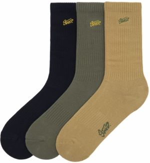 Pull&Bear Ponožky  námornícka modrá / žltá / kaki / olivová
