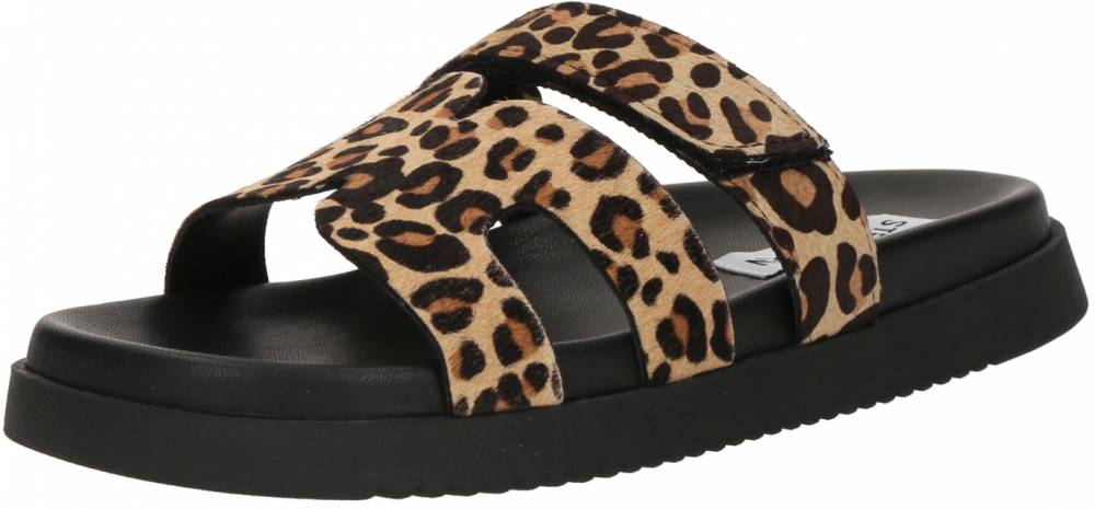 STEVE MADDEN Šľapky 'Missile'  koňaková / kapučíno / čierna