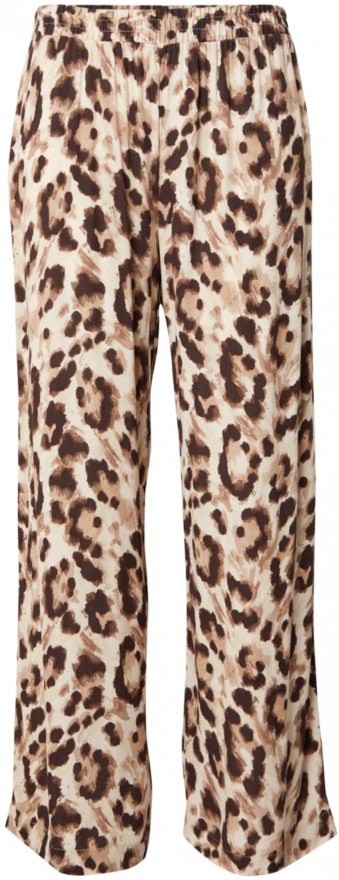 Vero Moda Curve Nohavice 'VMCANNA'  béžová / krémová / hnedá