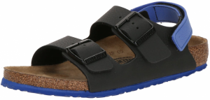 BIRKENSTOCK Otvorená obuv 'Milano'  kráľovská modrá / čierna