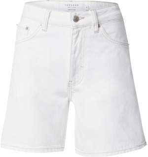 TOPSHOP Džínsy  biela