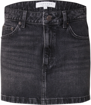 TOPSHOP Sukňa  čierny denim