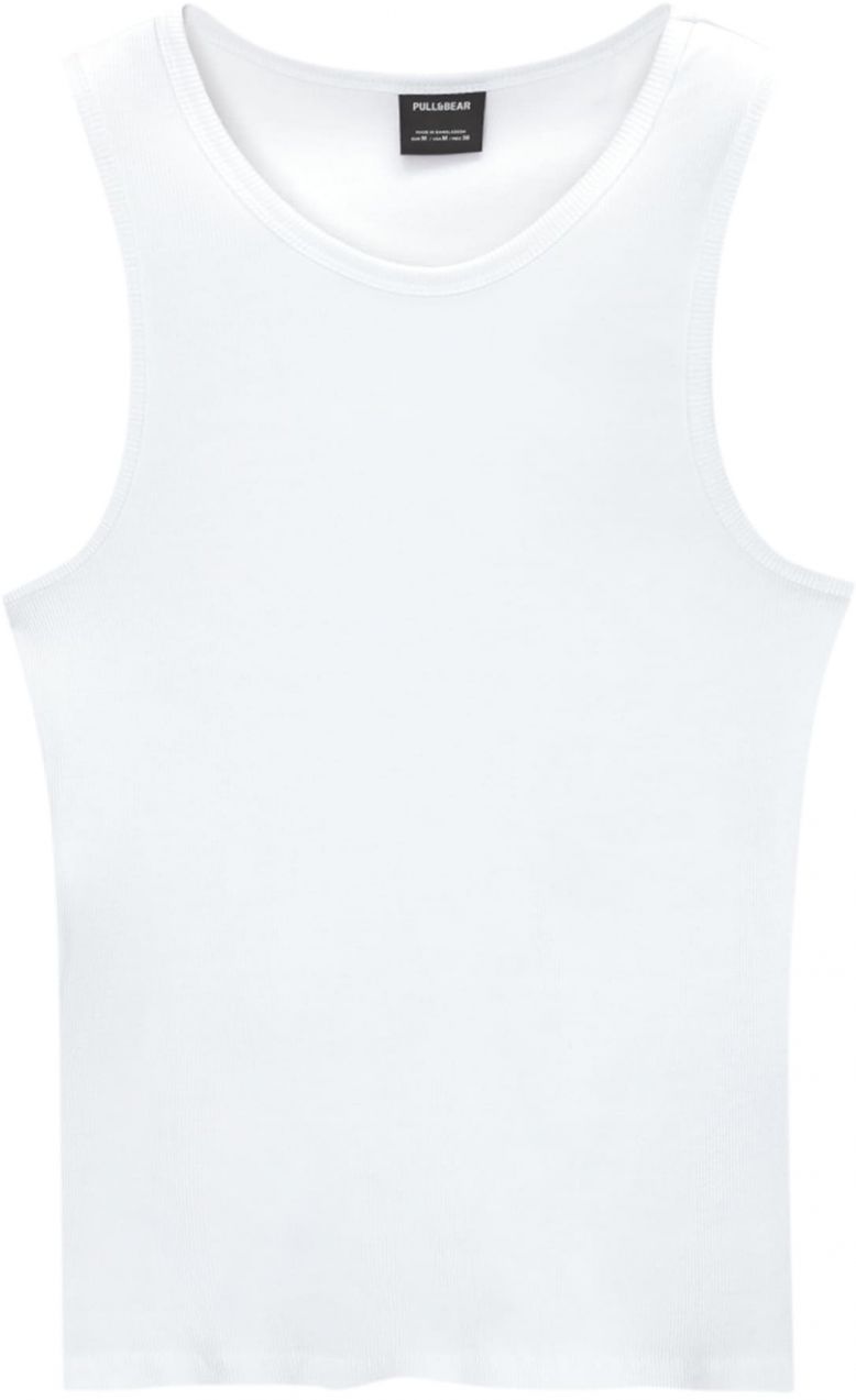Pull&Bear Tričko  biela
