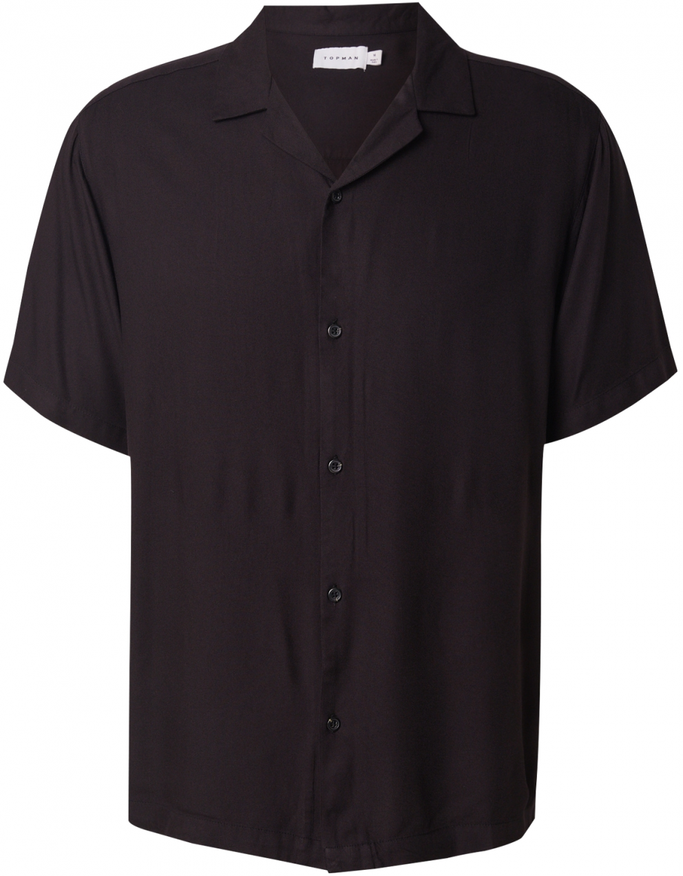 TOPMAN Košeľa  čierna