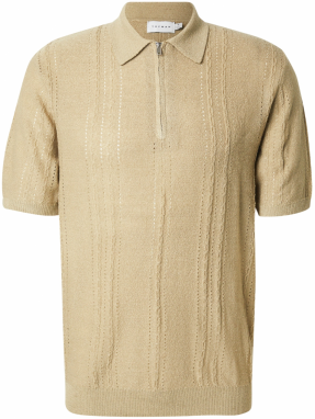 TOPMAN Tričko  pastelovo zelená