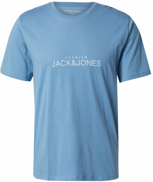 Jack & Jones Premium Tričko 'JPRBLAVANCE'  svetlomodrá / biela