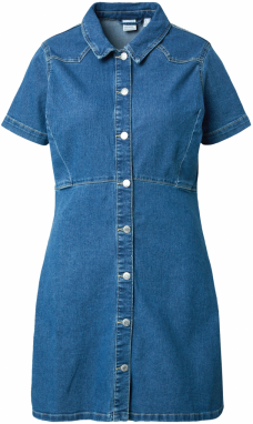 Vero Moda Curve Košeľové šaty 'VMAMANDA'  modrá