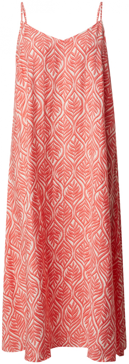 Vero Moda Curve Letné šaty 'VMCDANA'  svetločervená / biela