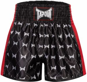 Tapout Športové nohavice 'Sorrento'  červená / čierna / biela