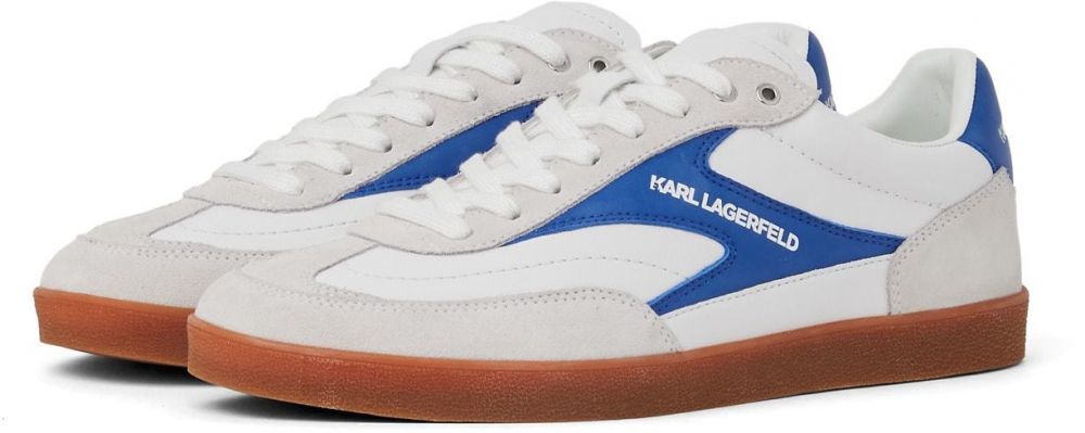 KARL LAGERFELD JEANS Nízke tenisky  modrá / biela