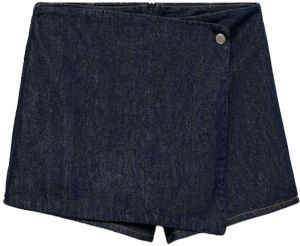 MANGO Sukňa  modrá denim