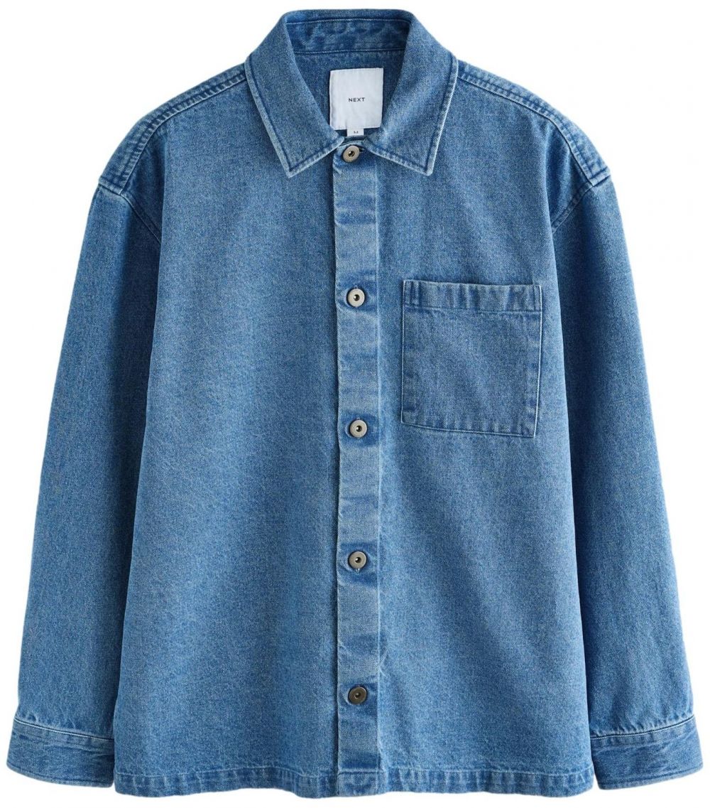 Next Prechodná bunda  modrá denim