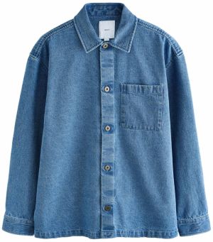 Next Prechodná bunda  modrá denim