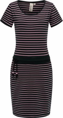 Ragwear Šaty 'Baomi'  fialová / čierna
