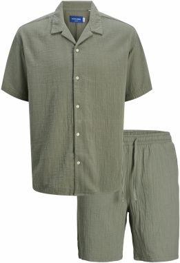 JACK & JONES Tepláková súprava 'JOREASTER PATRAS'  nefritová