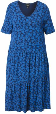 Ulla Popken Oversize šaty  tmavomodrá / azúrová