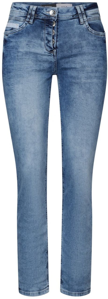 CECIL Džínsy 'Scarlett'  modrá denim