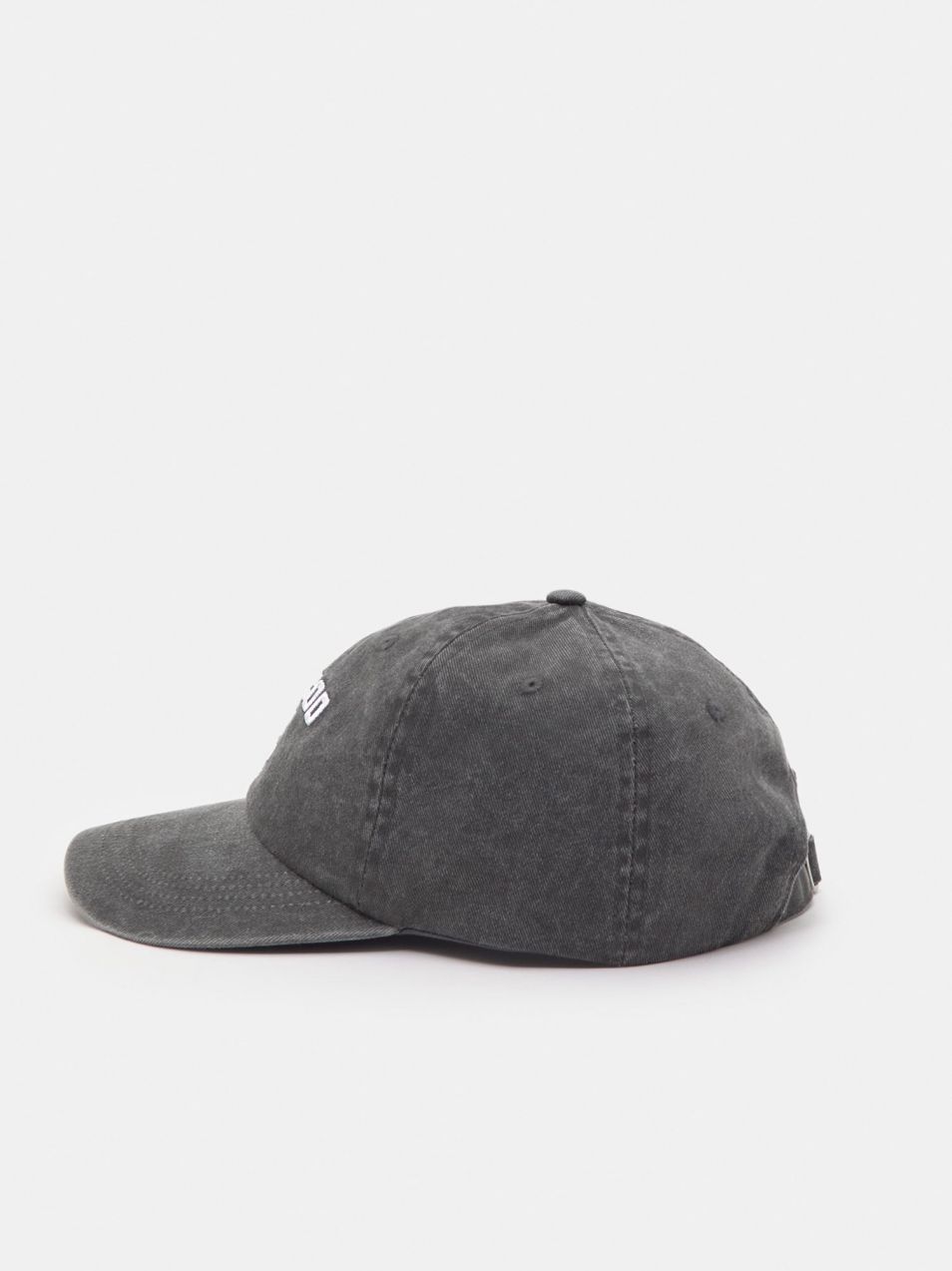 Pull&Bear Čiapka  tmavosivá / biela
