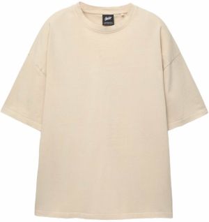 Pull&Bear Tričko  pastelovo žltá