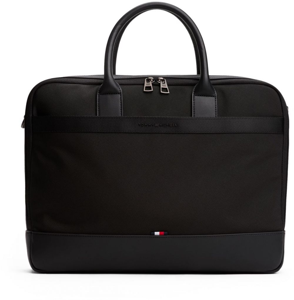 TOMMY HILFIGER Taška na notebook  čierna