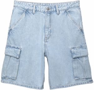 Pull&Bear Rifľové kapsáče  modrá denim