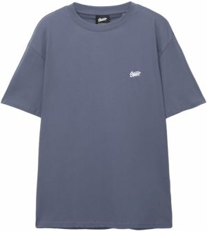 Pull&Bear Tričko 'STWD'  opálová / biela