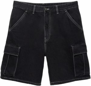 Pull&Bear Rifľové kapsáče  čierna