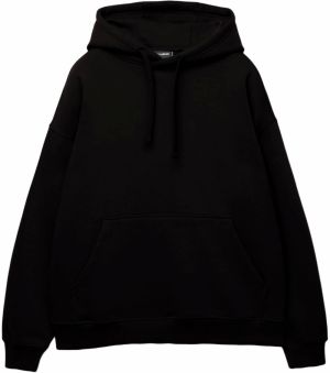 Pull&Bear Mikina  čierna