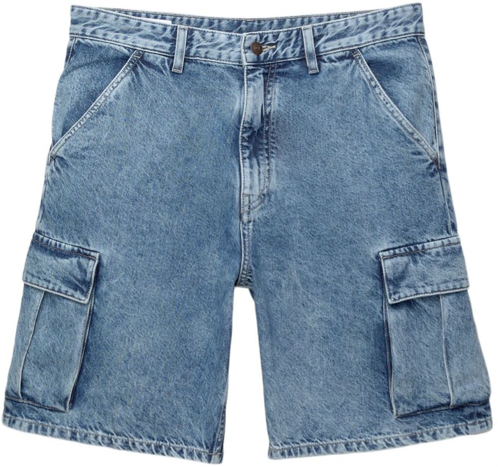 Pull&Bear Rifľové kapsáče  modrá denim