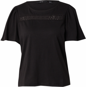 VERO MODA Tričko  čierna