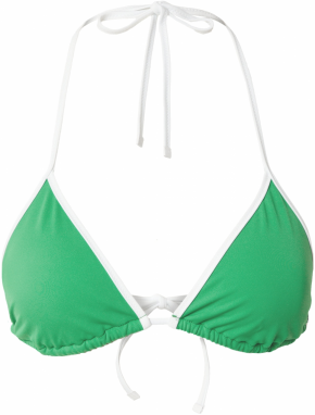 Tommy Hilfiger Underwear Bikinový top  svetlozelená / biela