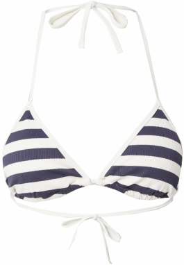 Tommy Hilfiger Underwear Bikinový top  čierna / biela